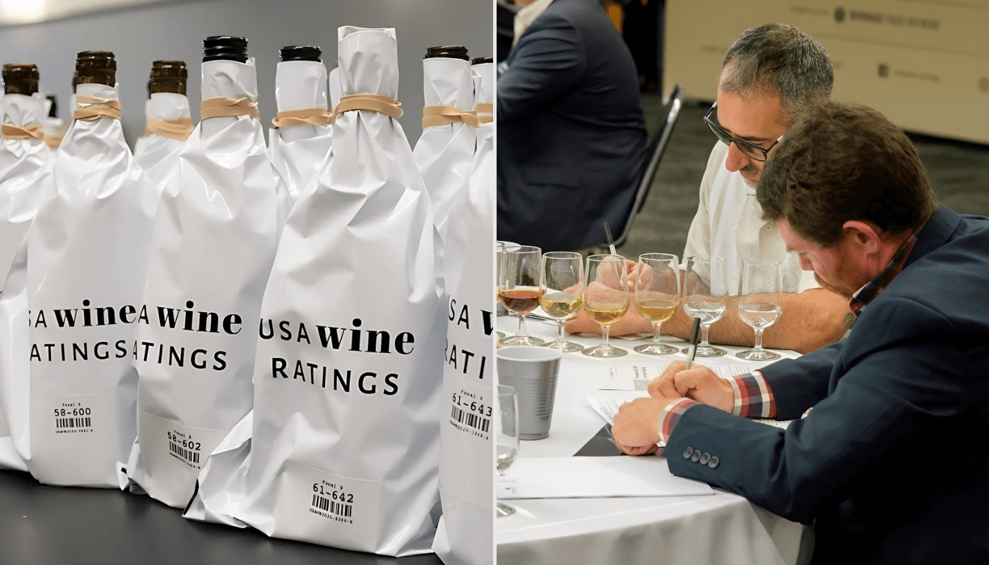 Judging at USA Wine Ratings