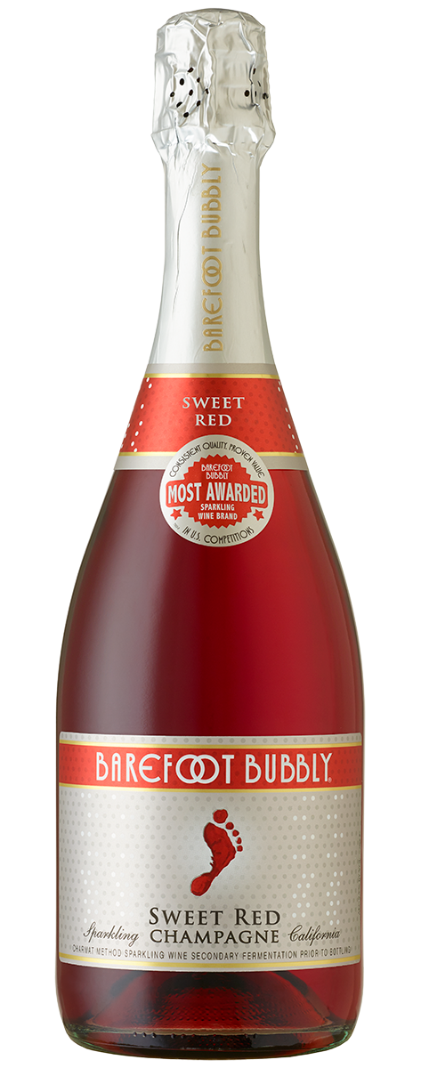 Barefoot Bubbly Sweet Red Champagne