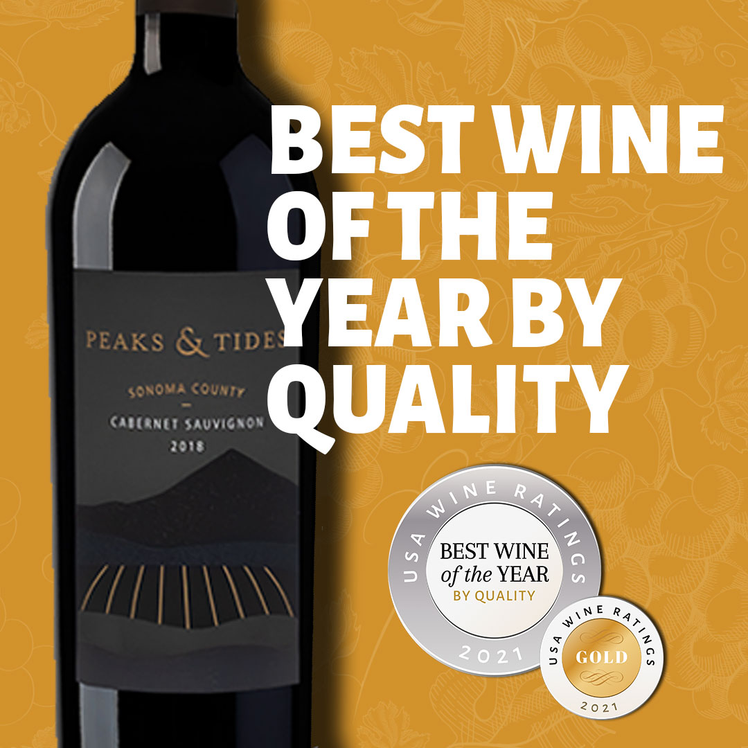 2018 Peaks & Tides Cabernet Sauvignon Best wine by value