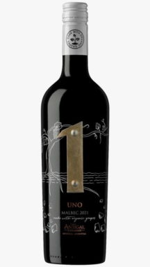 Logo for: UNO Malbec made with Organic Grapes