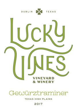 Logo for: Lucky Vines Vineyard & Winery Gewürztraminer