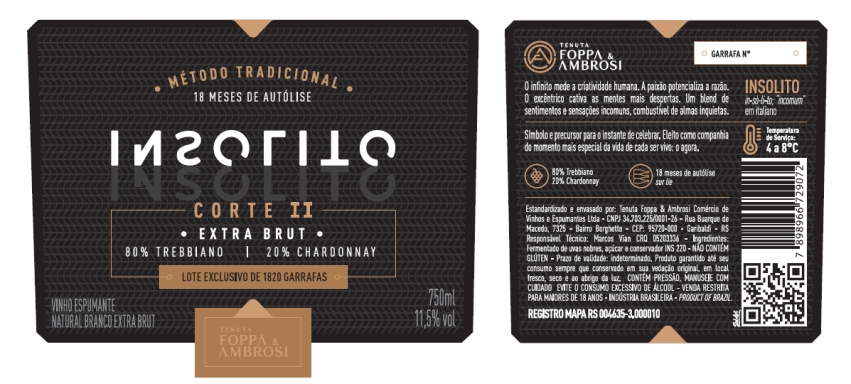 Logo for: Insolito Extra Brut Blend II