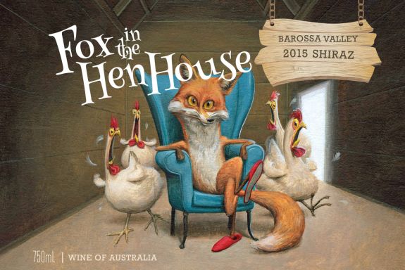 Logo for: Fox in the Hen House - Shiraz 