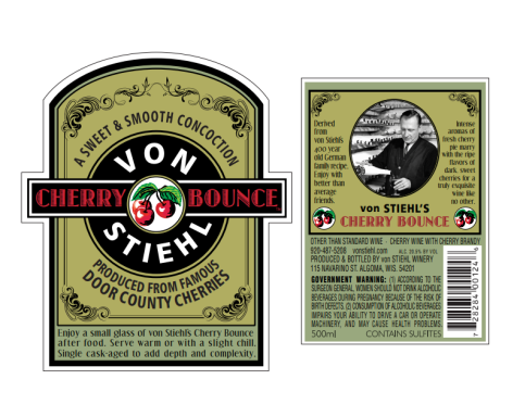 Logo for: Von Stiehl Winery Cherry Bounce