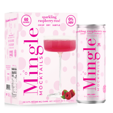 Logo for: Mingle Mocktails Sparkling Raspberry Rosé