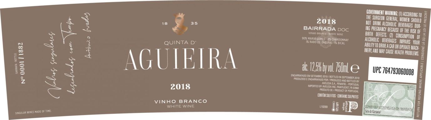 Logo for: Quinta d'Aguieira White 2018