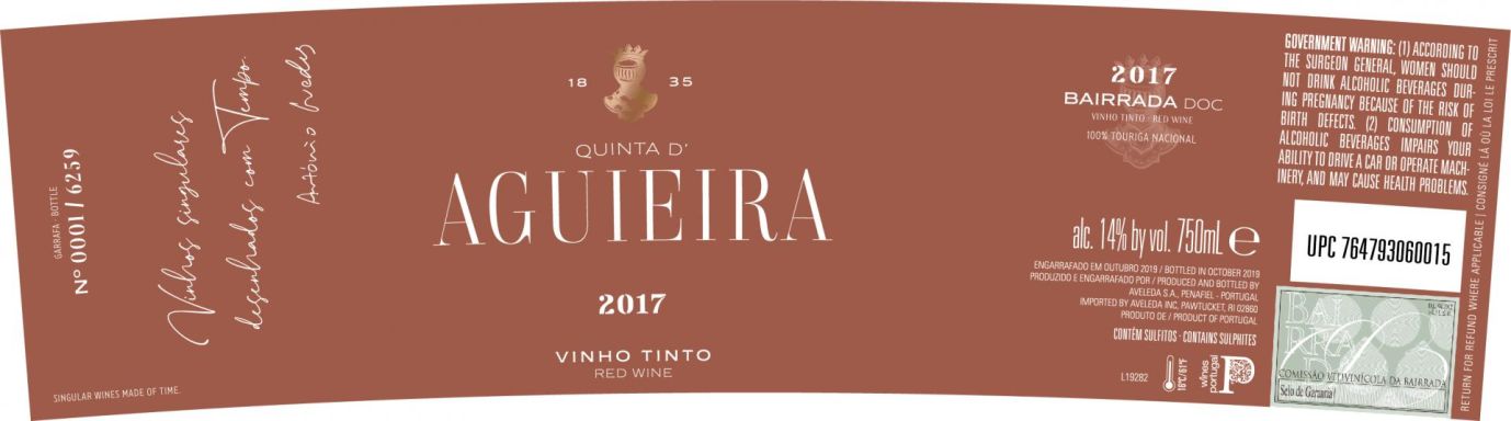 Logo for: Quinta d'Aguieira Red 2017