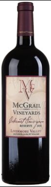 Logo for: McGrail Vineyards Cabernet Sauvignon Reserve