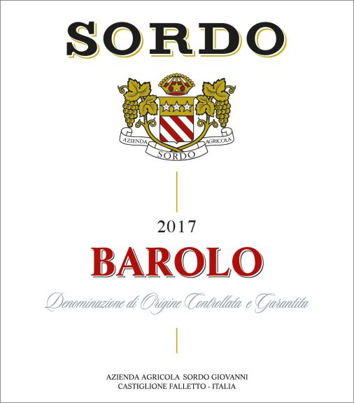 Photo for: Sordo Barolo Docg 2017