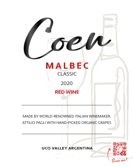 Photo for: Coen Classic Malbec