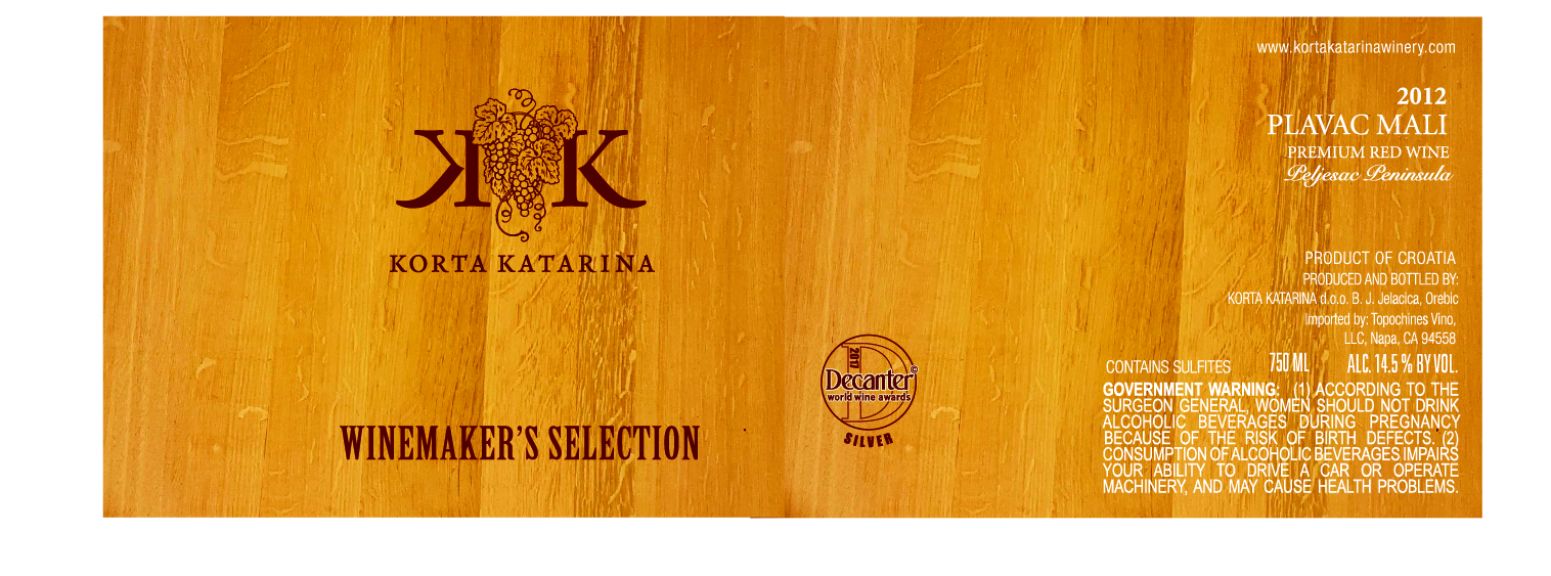 Photo for: Korta Katarina Winemaker's selection 