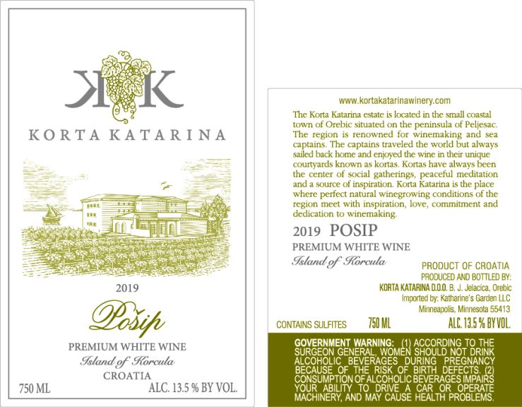 Photo for: Korta Katarina Posip