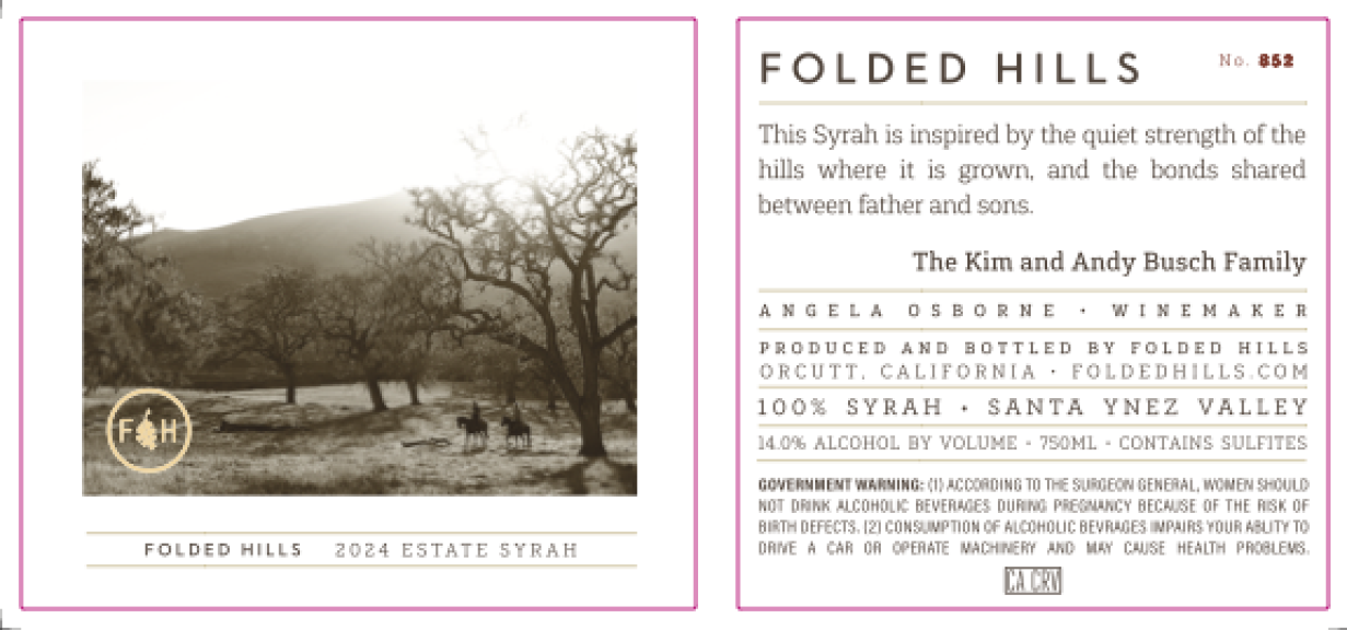 Photo for: Estate Syrah