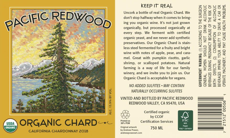 Photo for: Organic Chardonnay