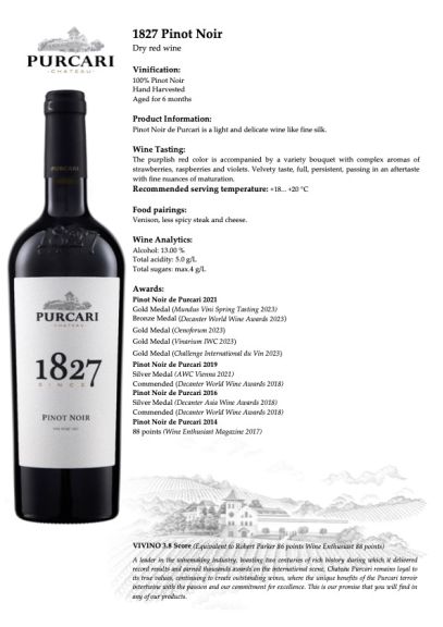 Photo for: Chateau Purcari (Still Wine 2022)