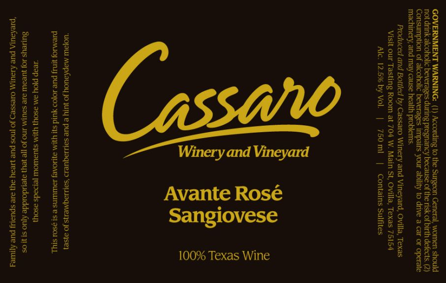 Photo for: Cassaro Avante Rose'