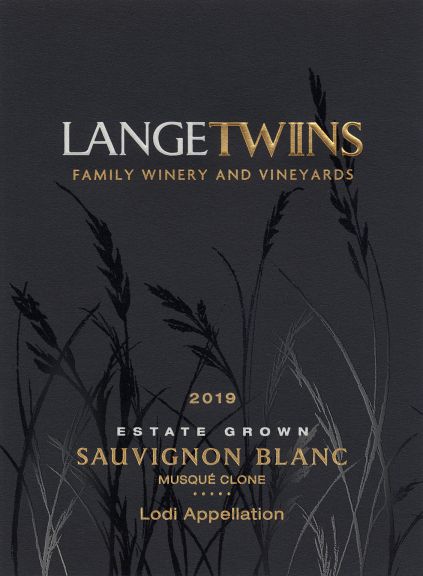 Photo for: LangeTwins Family Winery and Vineyards Estate Grown Sauvignon Blanc Musqué Clone